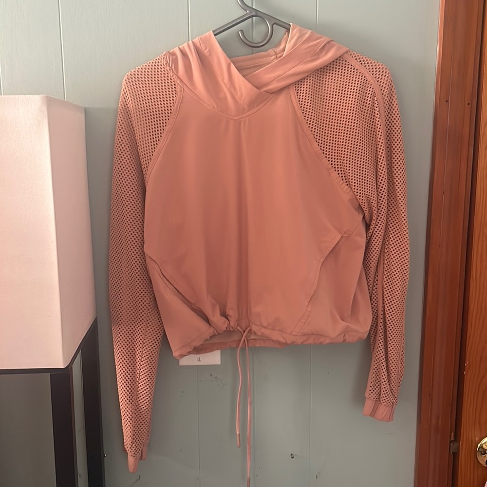 Lightweight cropped lululemon sweatshirt